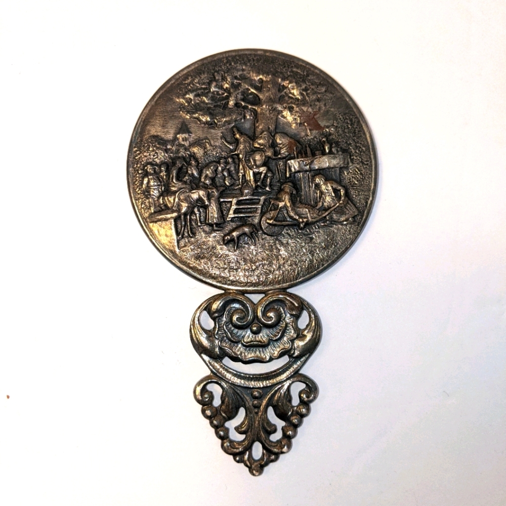 VTG Hand Mirror by Hans Jensen